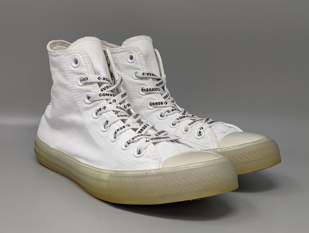 Converse Unisex 168115C Chuck Taylor All Star Hi Core Shoe White Size M7 W9